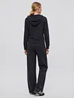 soft interlock hooded jacket